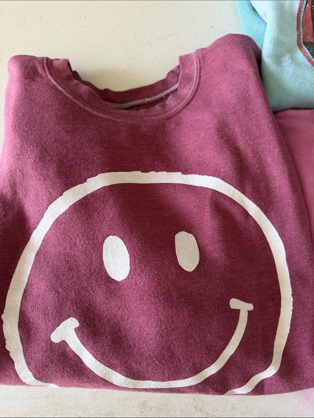 Altar'd State Pink Las Vegas Graphic Sweatshirt